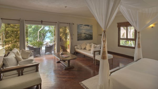 almanara boutique double bedroom view kenya yellow zebra safaris
