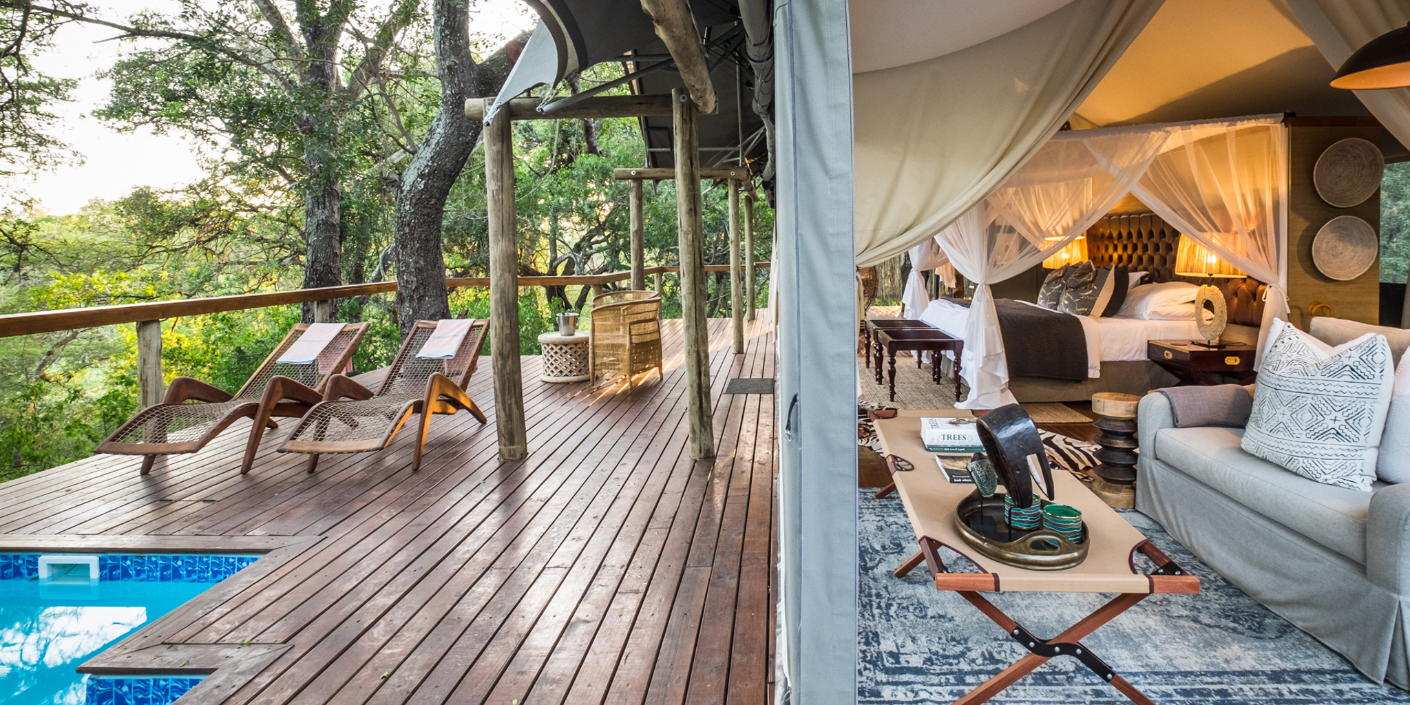 rhino sands safari camp tented suite south africa yellow zebra safaris
