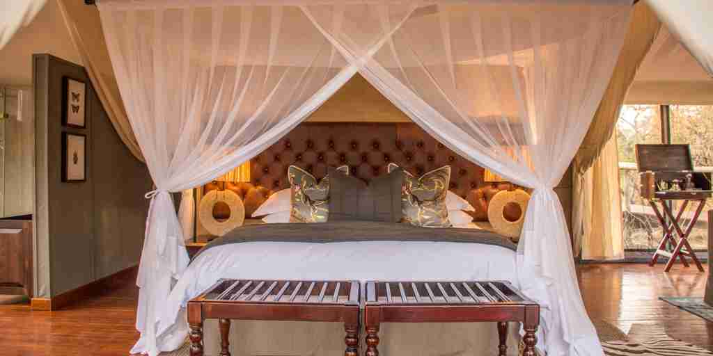 rhino sands safari camp double bedroom south africa yellow zebra safaris
