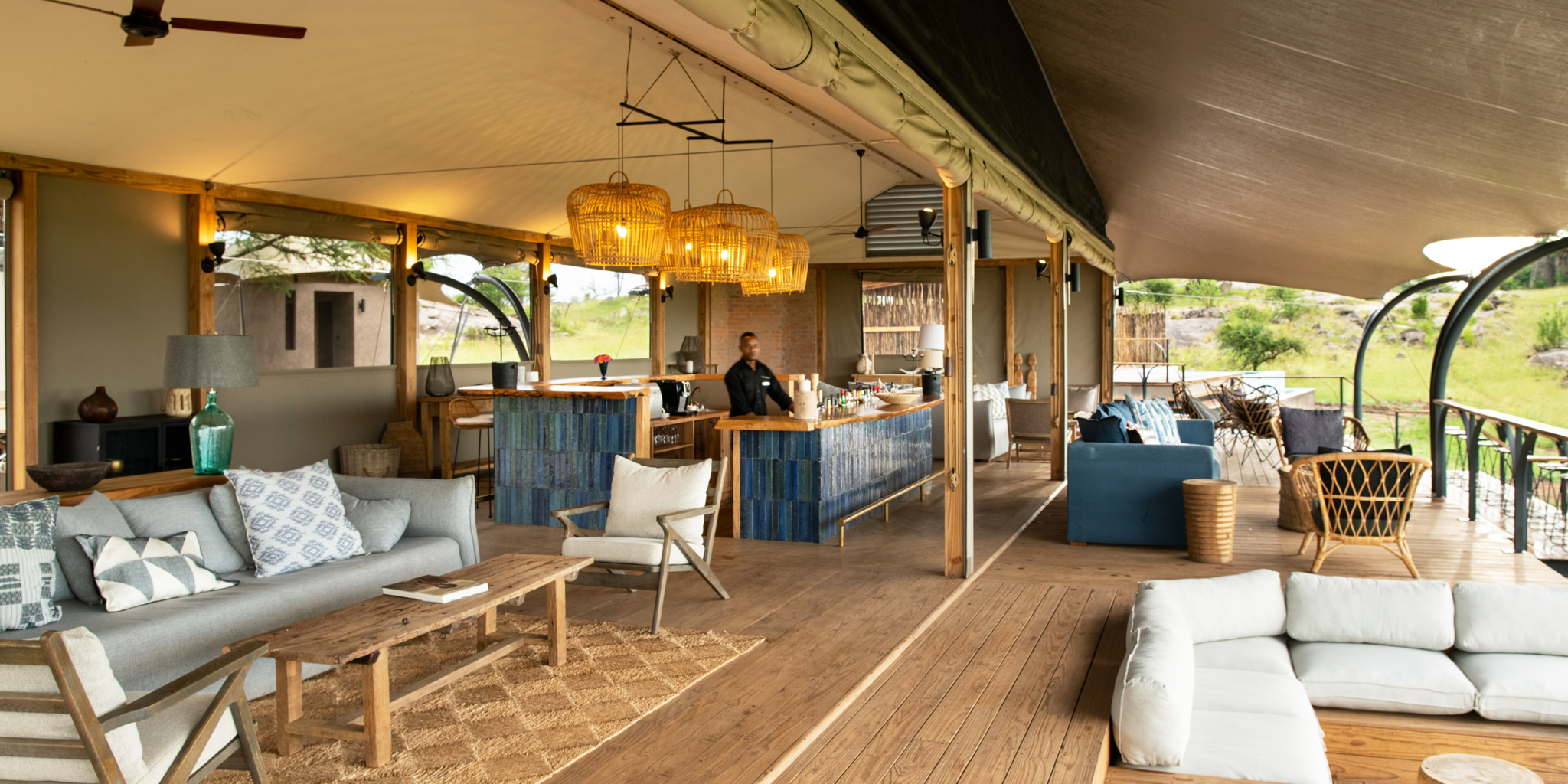 lemala nanyukie lodge view tanzania yellow zebra safaris