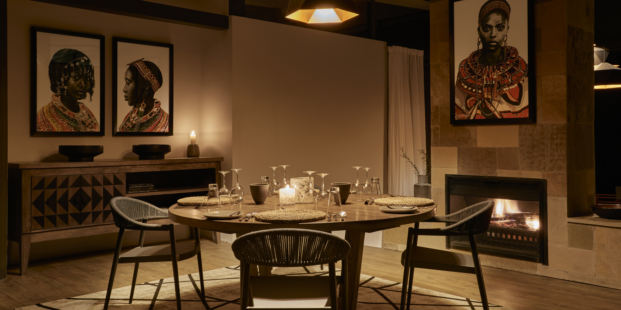 sanctuary olonana dining kenya yellow zebra safaris