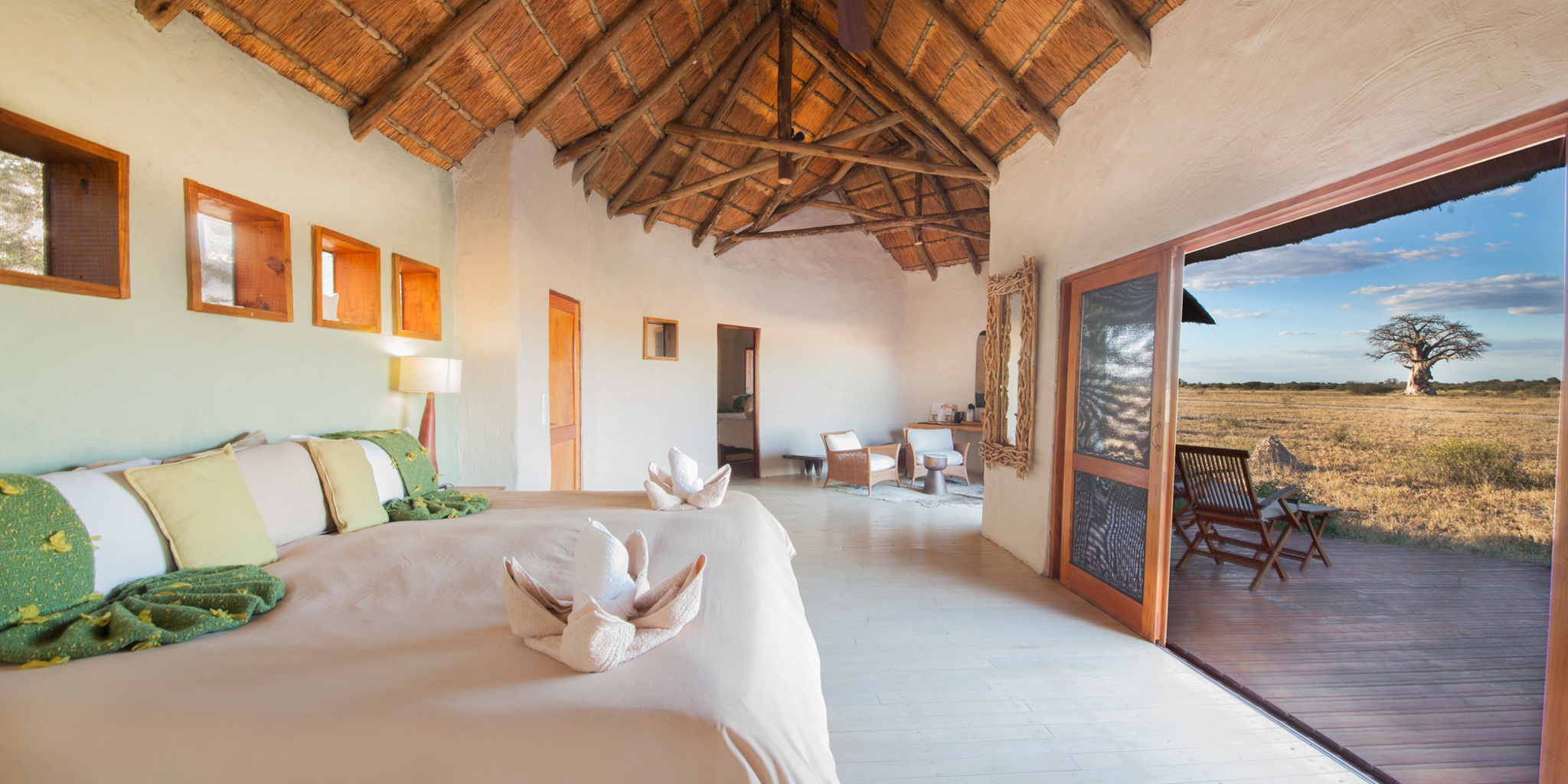 nxai pan rom view botswana yellow zebra safaris