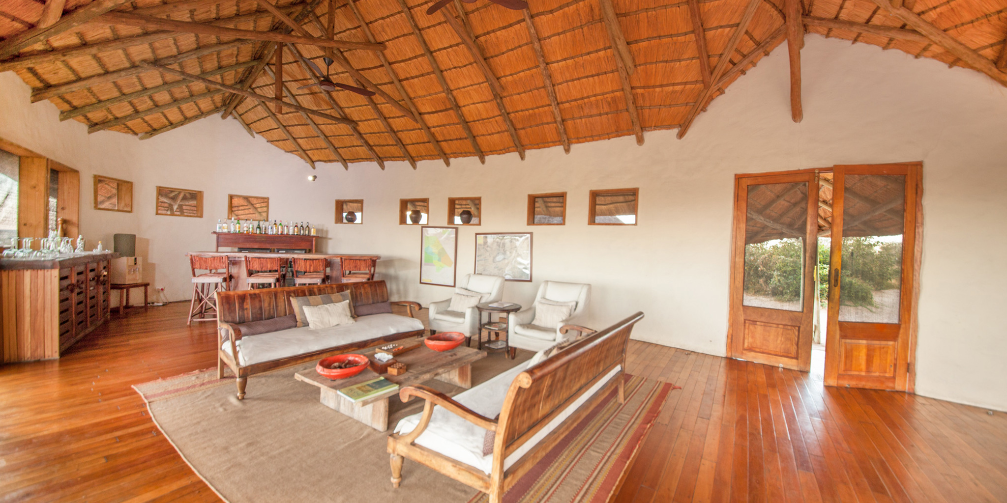 tau pan lounge botswana yellow zebra safaris
