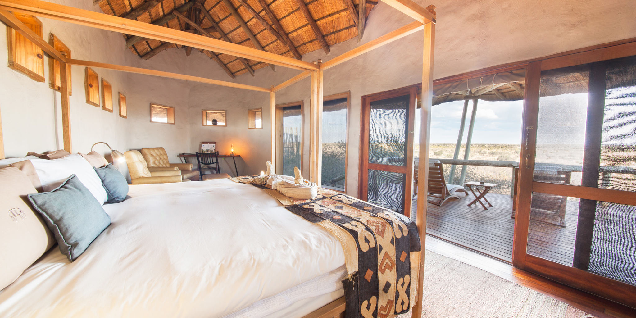 tau pan view botswana yellow zebra safaris