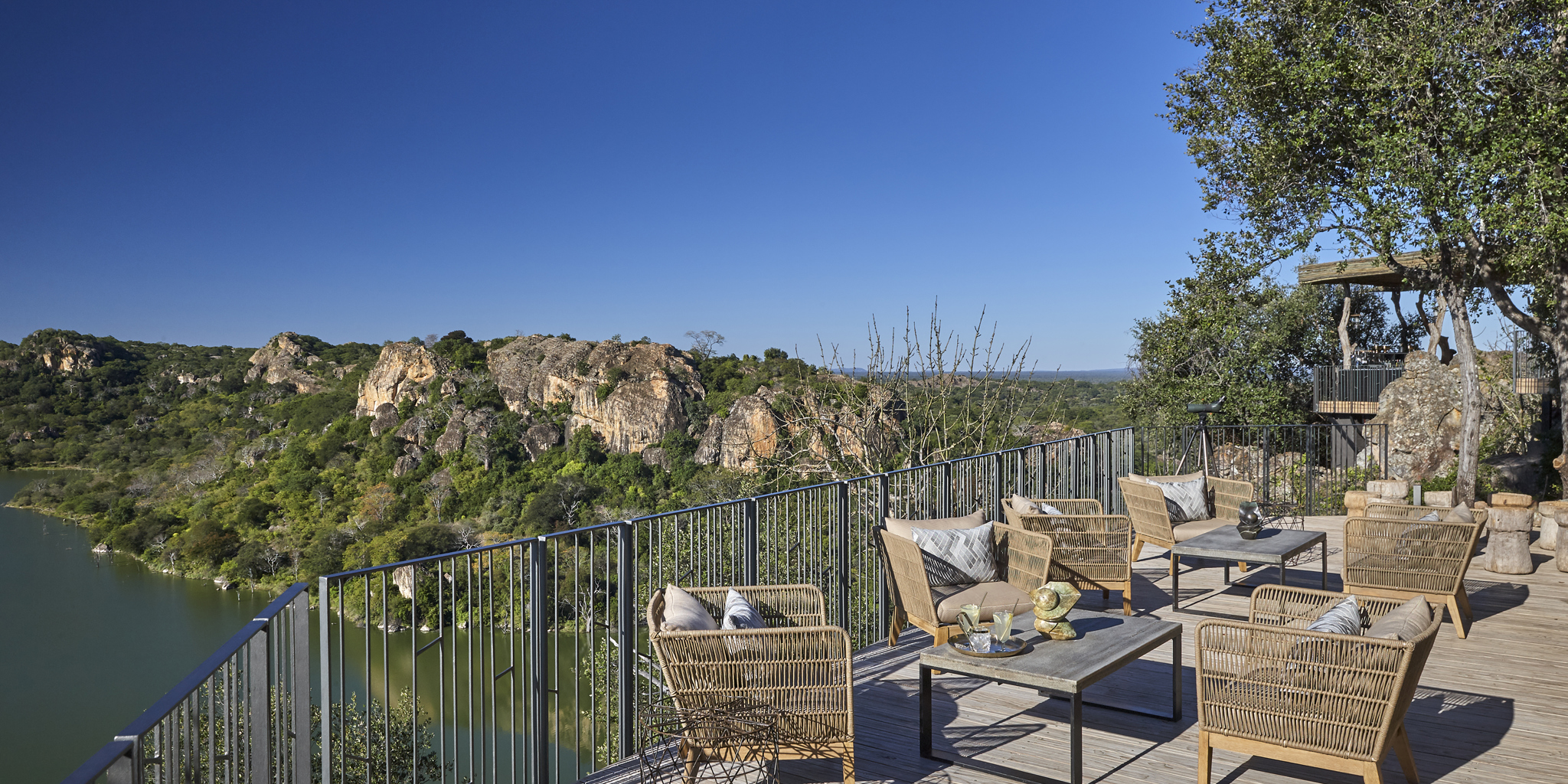 singita pamushana main balcony zimbabwe yellow zebra safaris