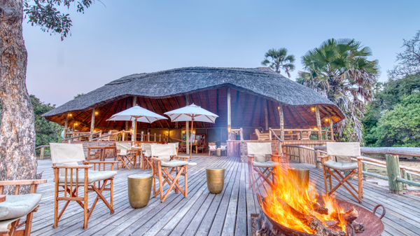 mbali mbali katavi camp fire tanzania yellow zebra safaris