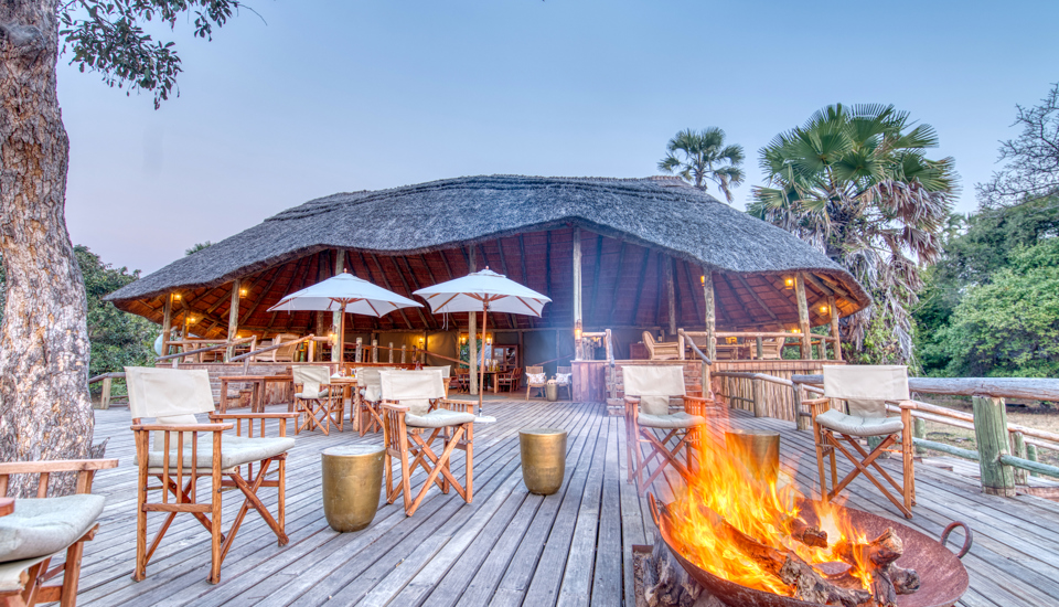 mbali mbali katavi camp fire tanzania yellow zebra safaris