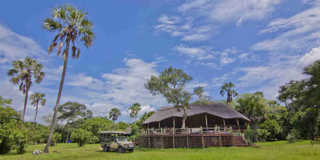 mbali mbali katavi camp exterior tanzania yellow zebra safaris