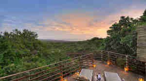 grootbos garden lodge sky deck south africa yellow zebra safaris
