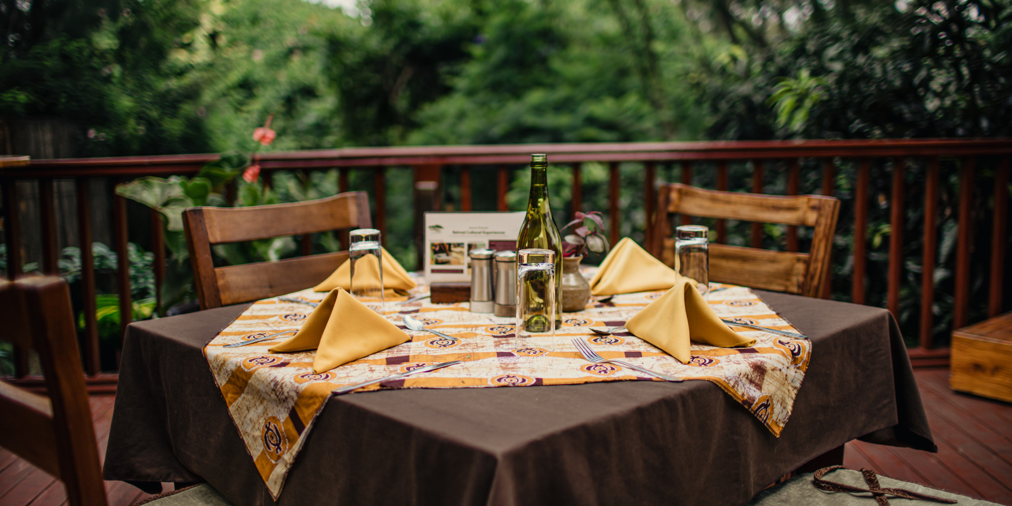heaven boutique dining rwanda yellow zebra safaris