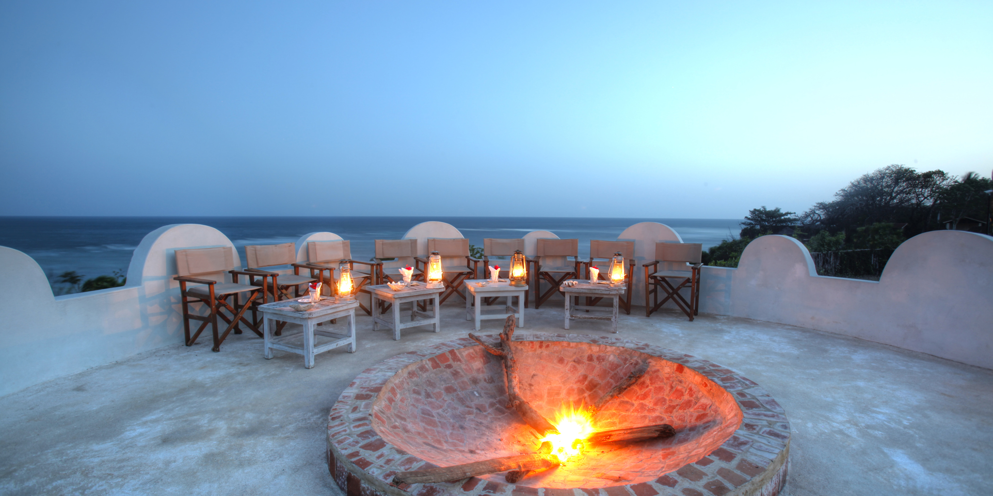 msambweni beach house camp fire yellow zebra safaris