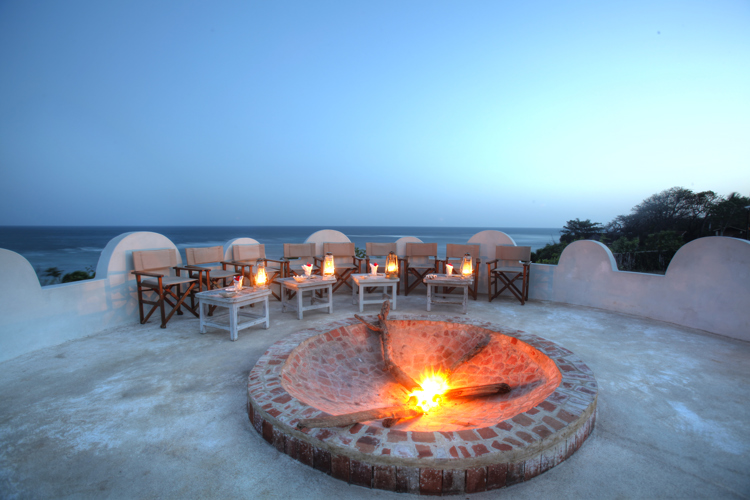 msambweni beach house camp fire yellow zebra safaris
