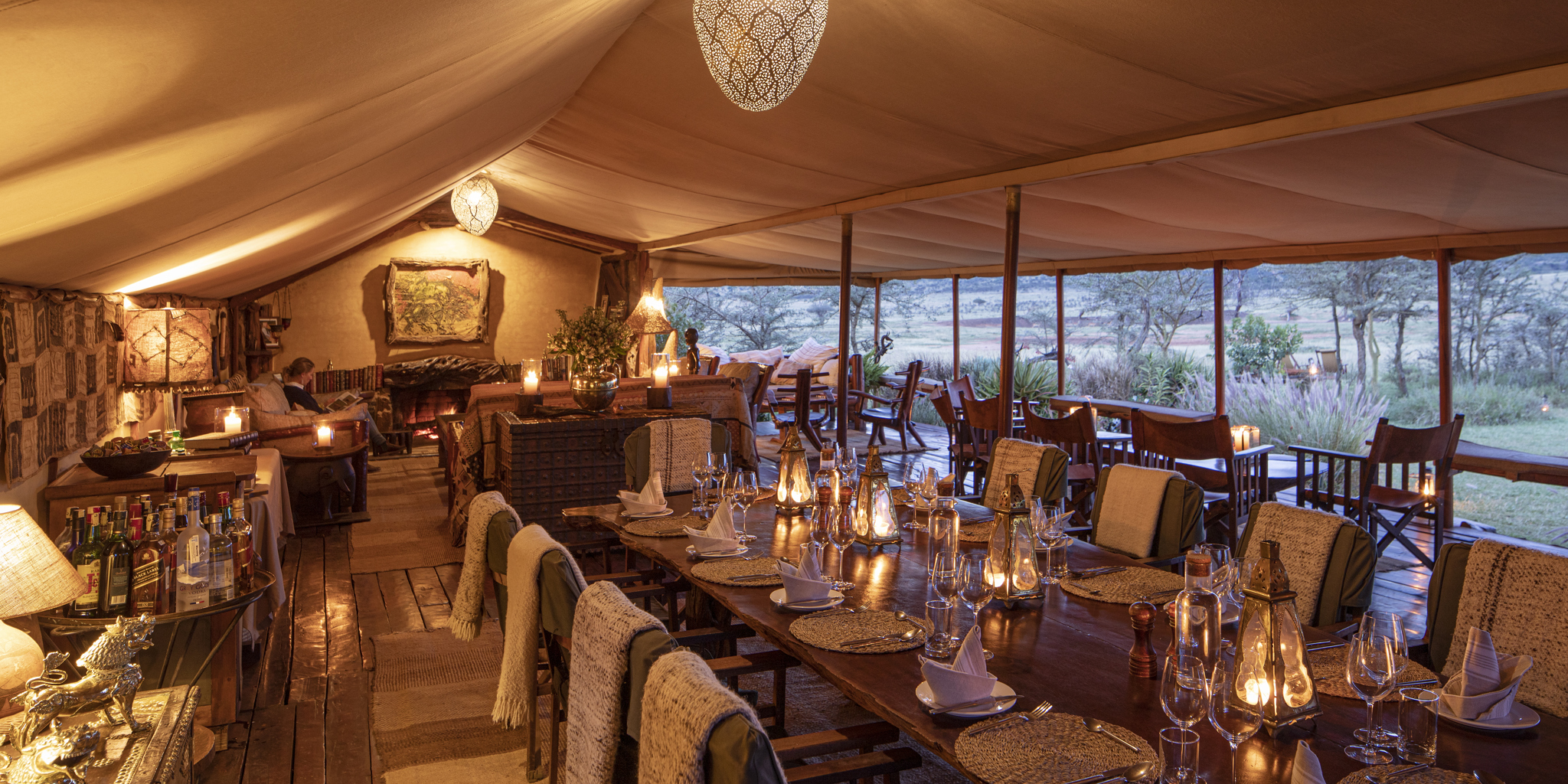 enasoit dining kenya yellow zebra safaris