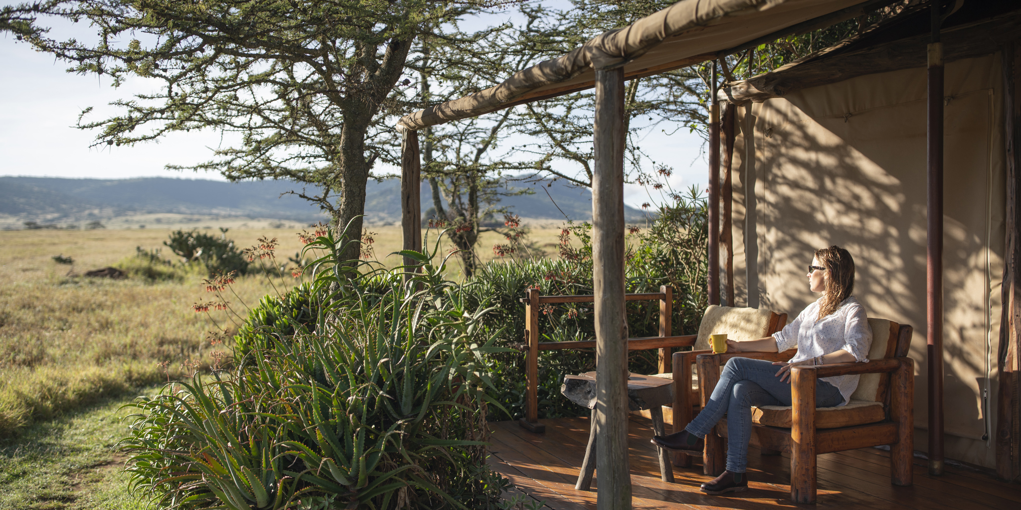 enasoit tent decking kenya yellow zebra safaris
