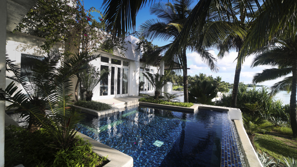 contance aiyana private pool tanzania yellow zebra safaris