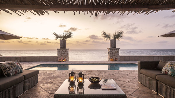 azura marlin beach pool area mozambique yellow zebra safaris