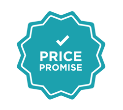 Price promise blue