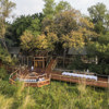 Aerial Shinde Okavango Delta Botswana Yellow Zebra Safaris
