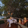 Private dining Shinde Okavango Delta Botswana Yellow Zebra Safaris