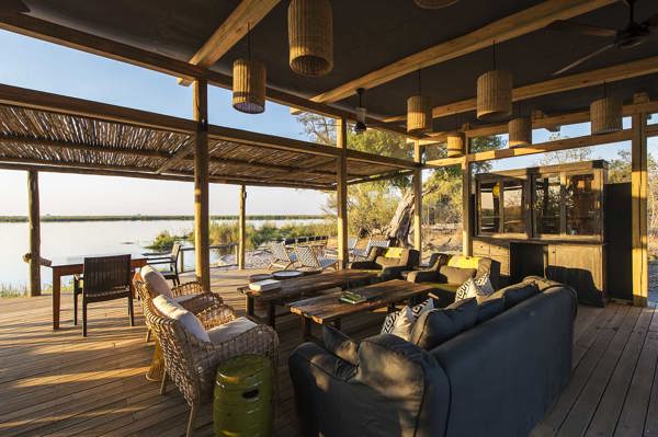 Views out of Linyanti Tented Camp, Botswana