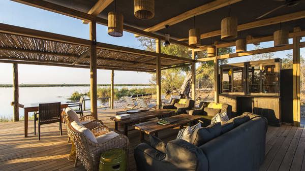 Views out of Linyanti Tented Camp, Botswana