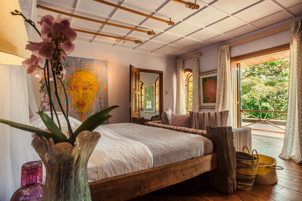 Master bedroom at Eden Nairobi, Kenya
