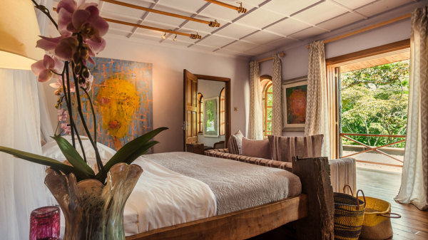 Master bedroom at Eden Nairobi, Kenya