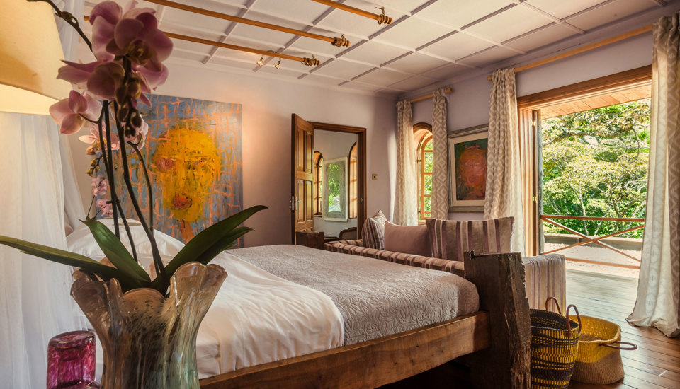 Master bedroom at Eden Nairobi, Kenya