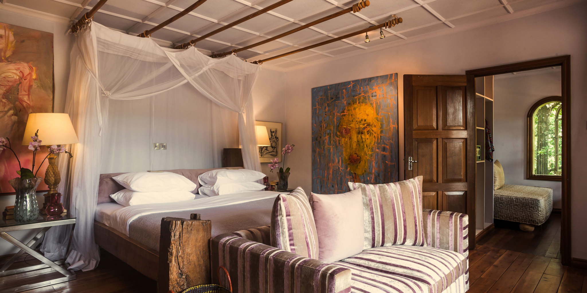 Veranda bedroom at Eden Nairobi, Kenya