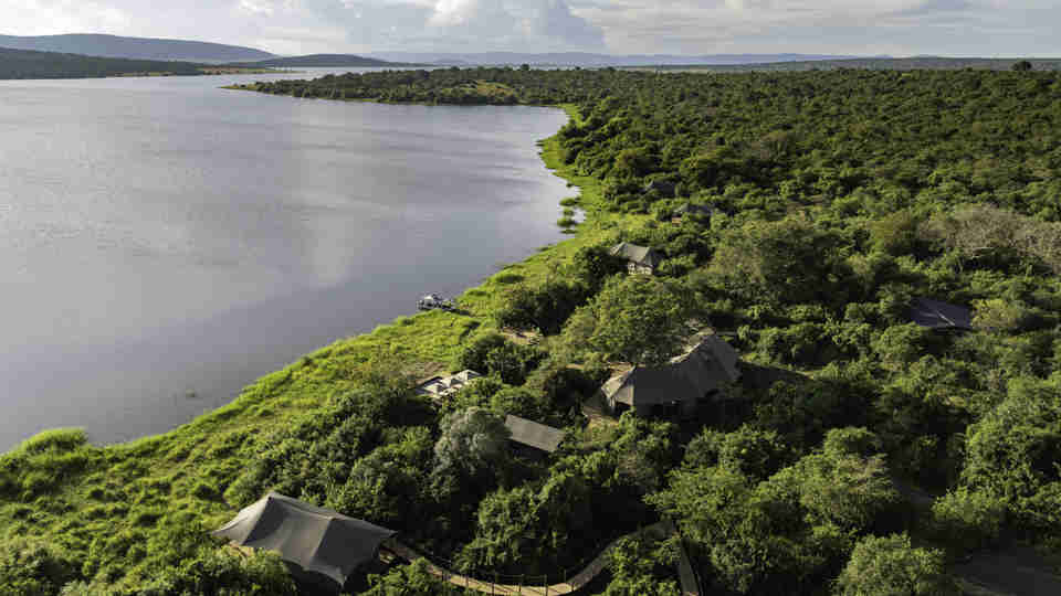 View of Magashi in Rwanda