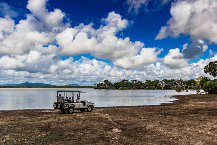 Game Drive, Lake Manze Tented Camp, Selous, Tanzania