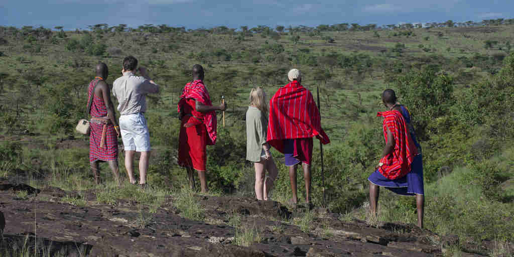 Best Africa safaris, walking in Kenya