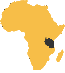 Map of Tanzania, Africa Safari Destinations