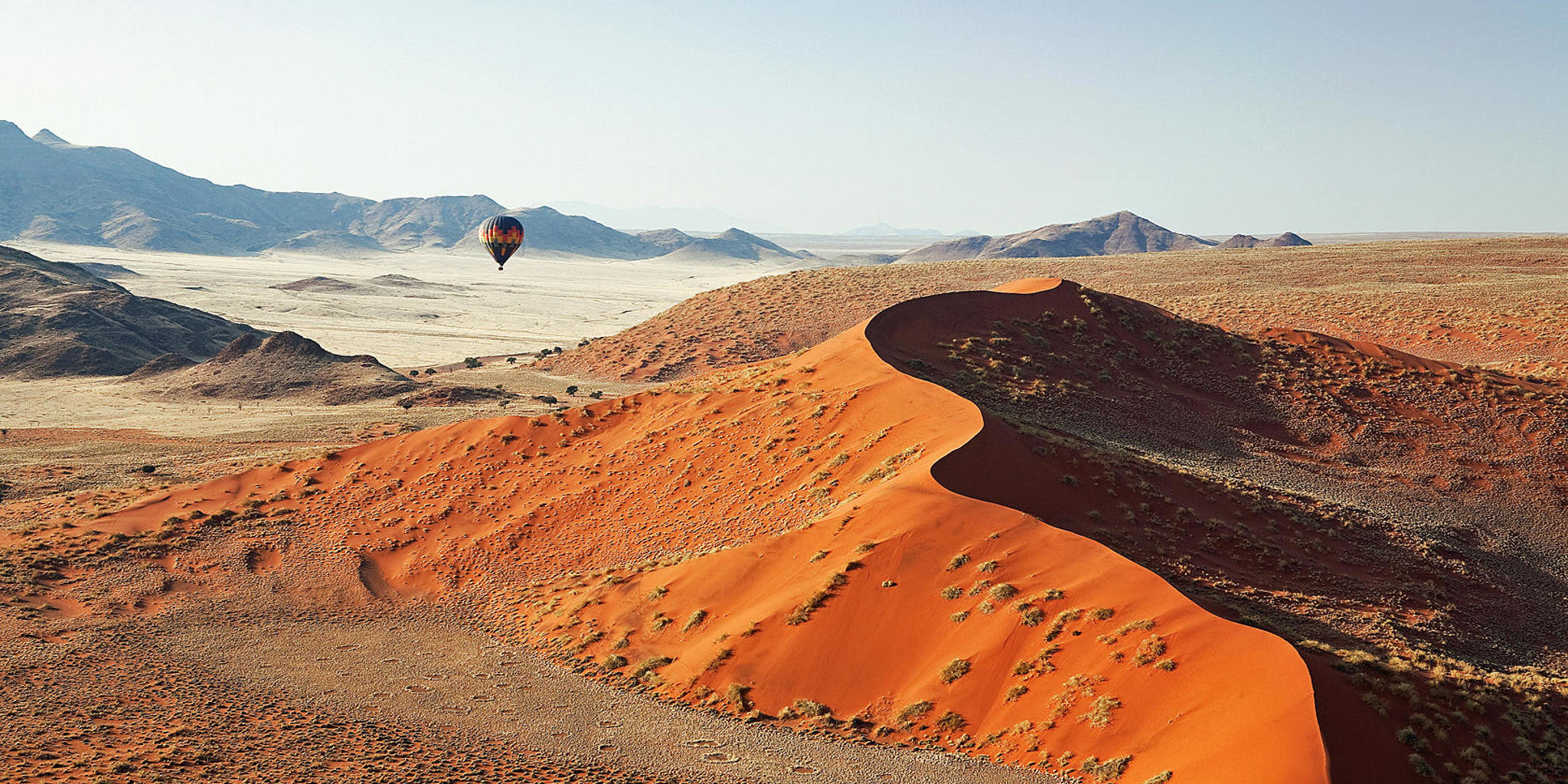 Hot air balloon activities, Kulala Desert Lodge