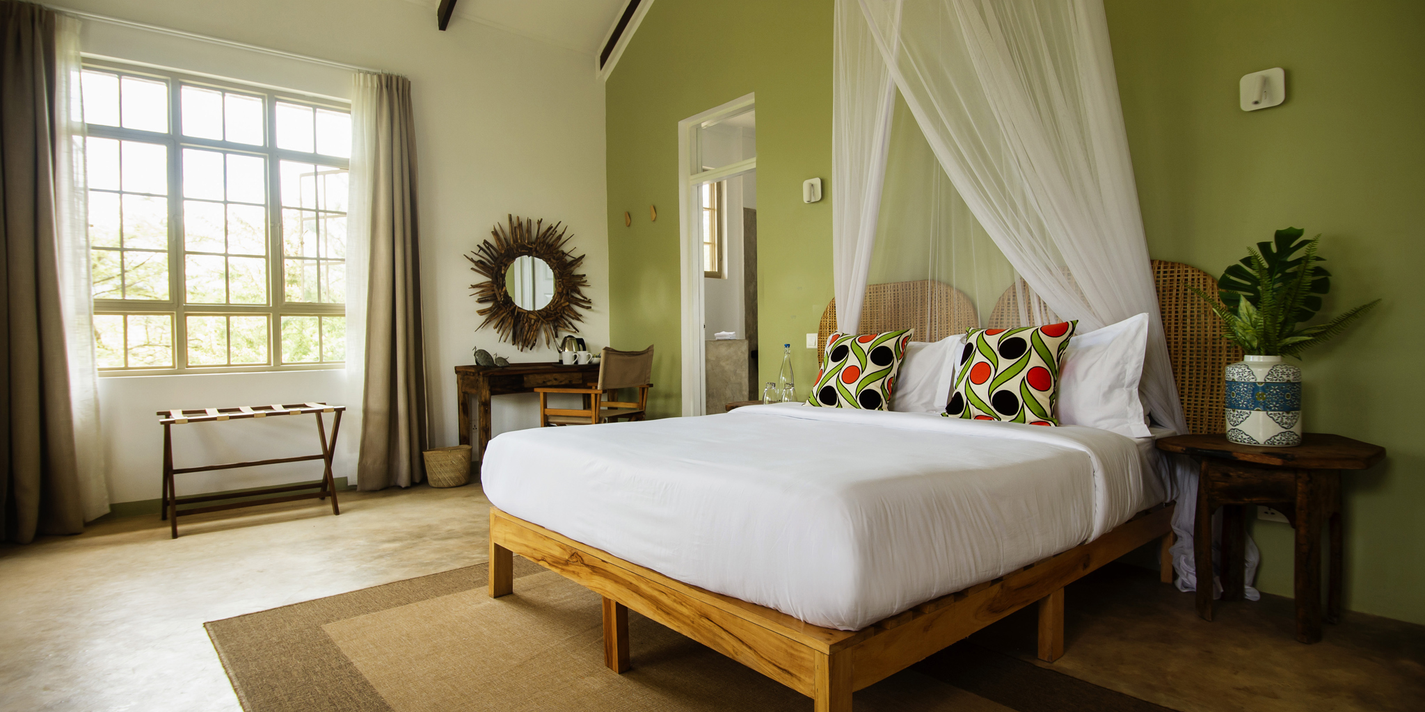 Main bedroom, Golf Safari House, Arusha, Tanzania