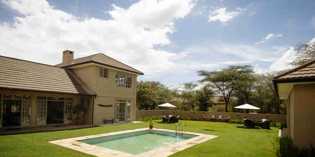 Swimming pool, Golf Safari House, Arusha, Tanzania