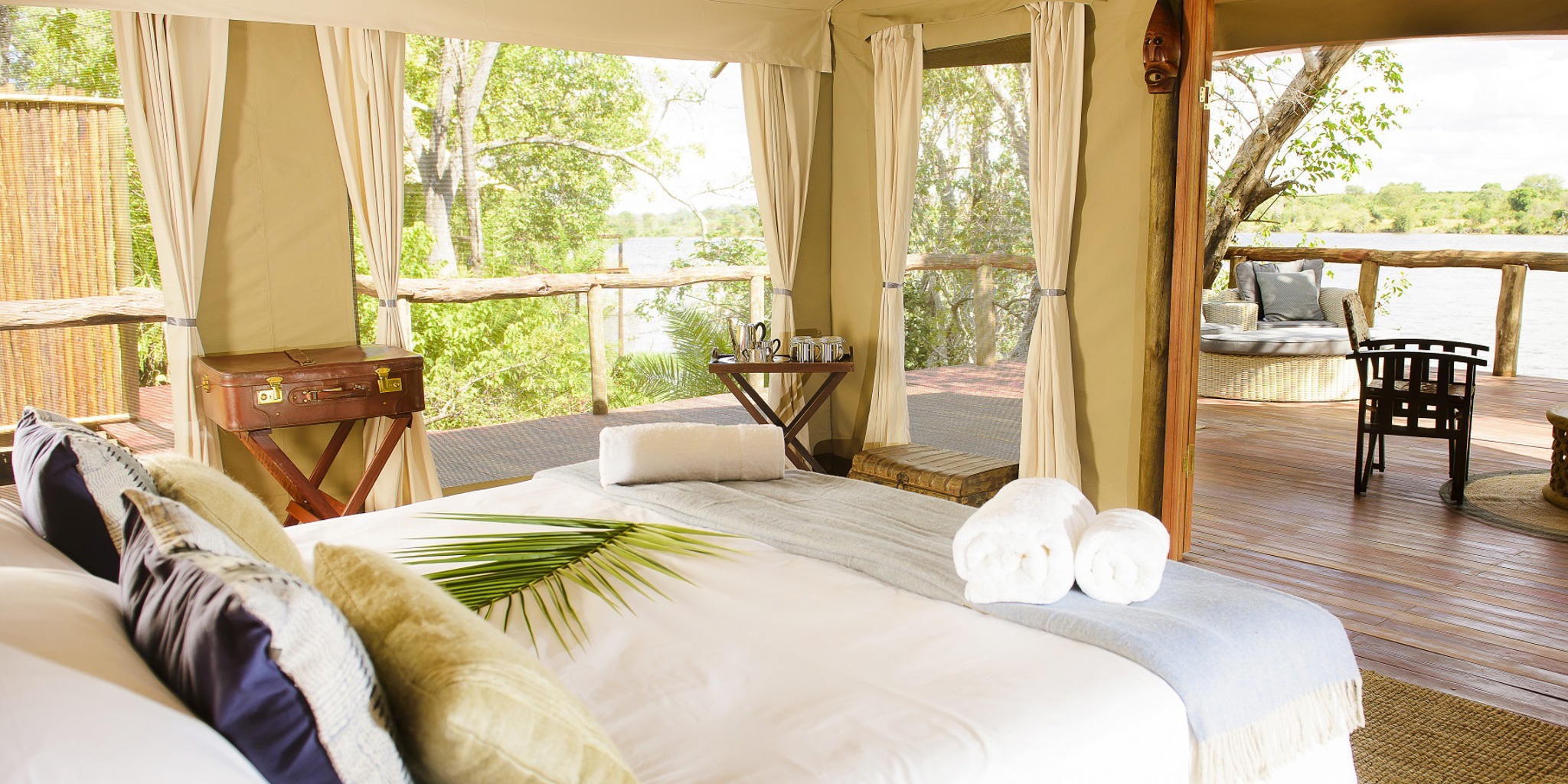 Guest tent, Ila Safari Lodge, Zambia