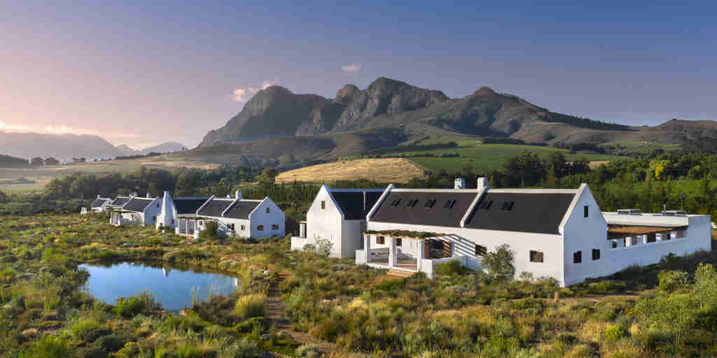 Views,  Fynbos Family House, Babylonstoren, South Africa