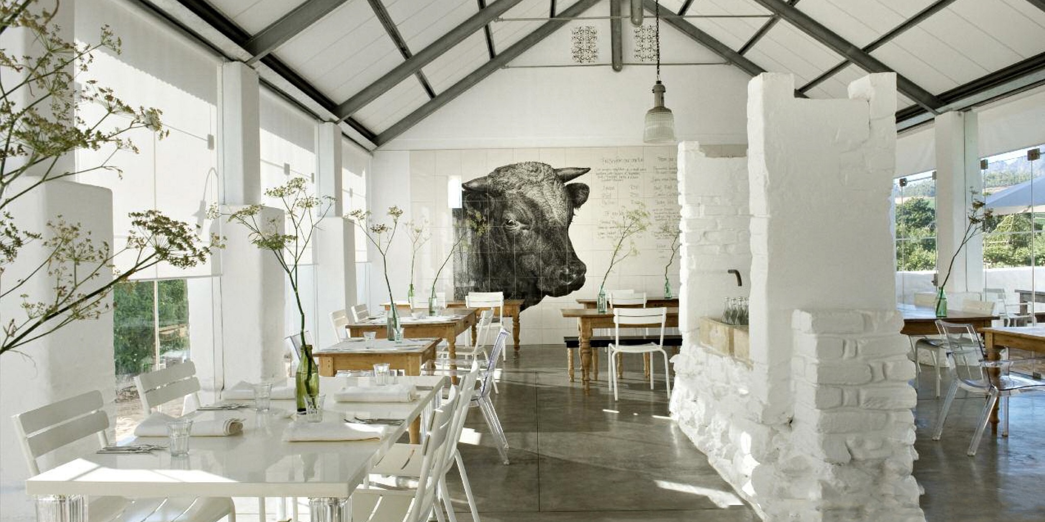 Babel restaurant, Babylonstoren, South Africa