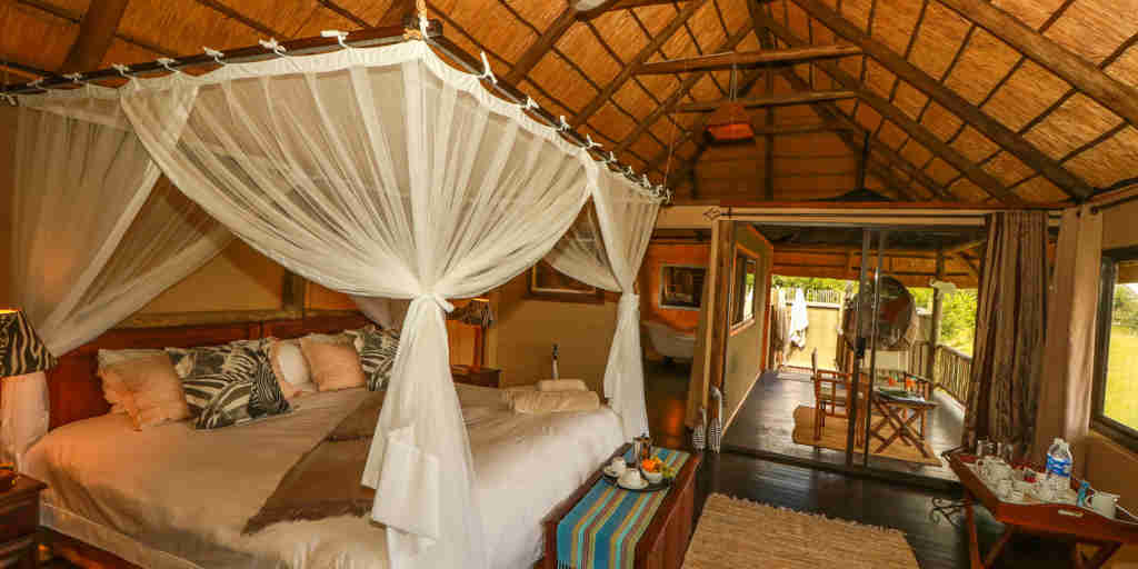 Double room, Nehimba Lodge, Hwange, Zimbabwe