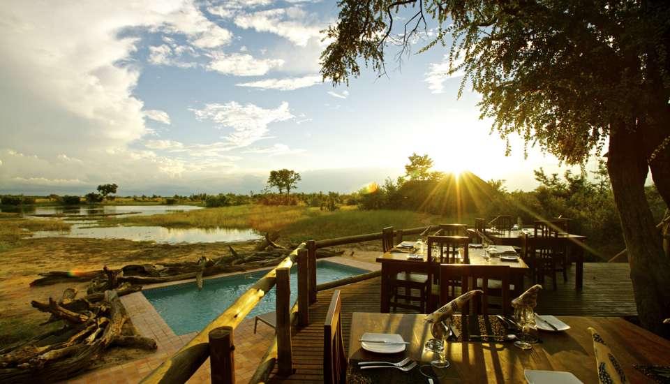 Veranda, Nehimba Lodge, Hwange, Zimbabwe