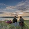 Sundowner activites at Governors Mugie House, Kenya