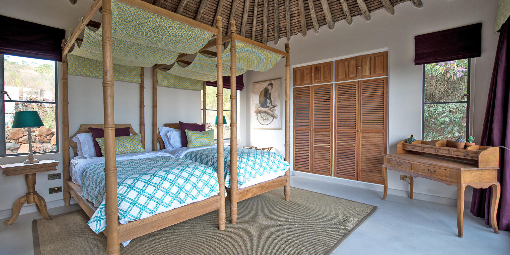 Twin cottage, Governors Mugie House, Kenya