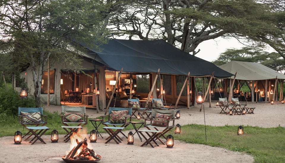 Main area, Songa Migrational Camp, Serengeti, Tanzania