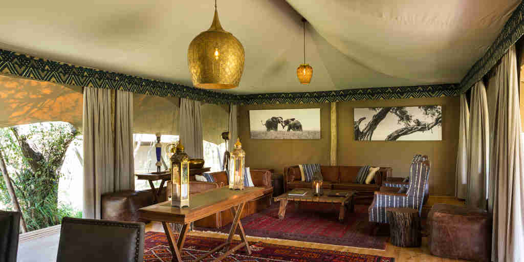 lounge, mara expeditions, maasai mara, kenya