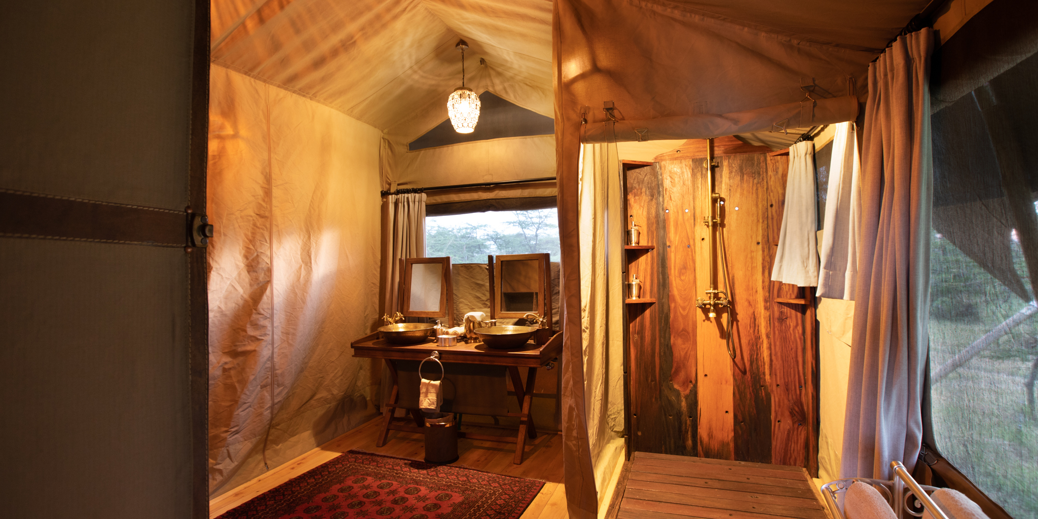 bathroom, mara expedition, maasai mara, kenya