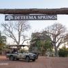 game drive, deteema springs camp, hwange national park, zimbabwe