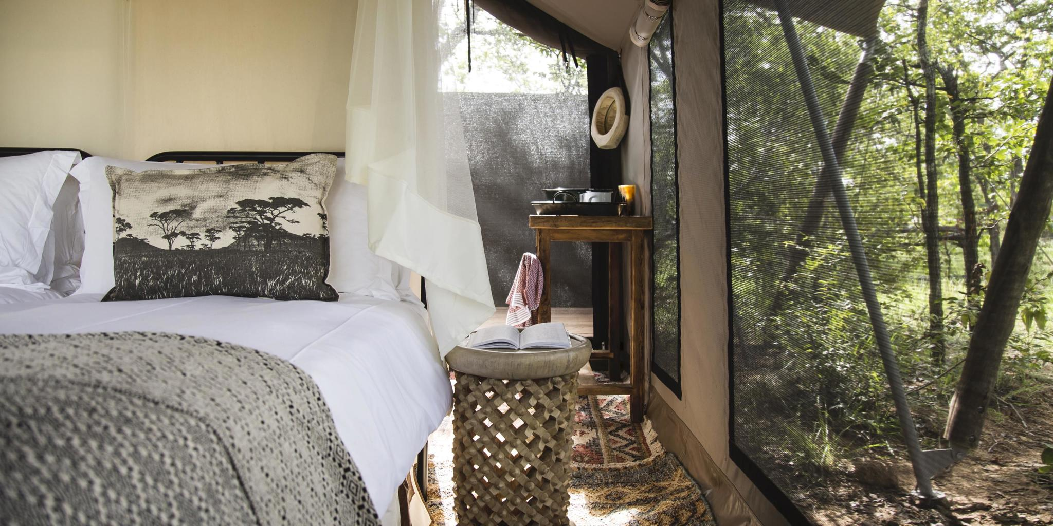 bedroom, simbavati trails camp, timbavati, south africa