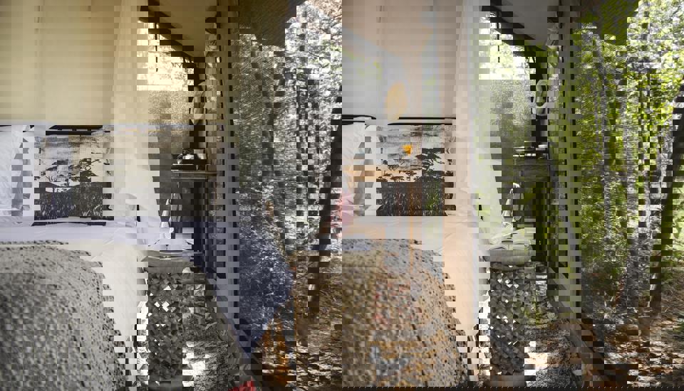 bedroom, simbavati trails camp, timbavati, south africa