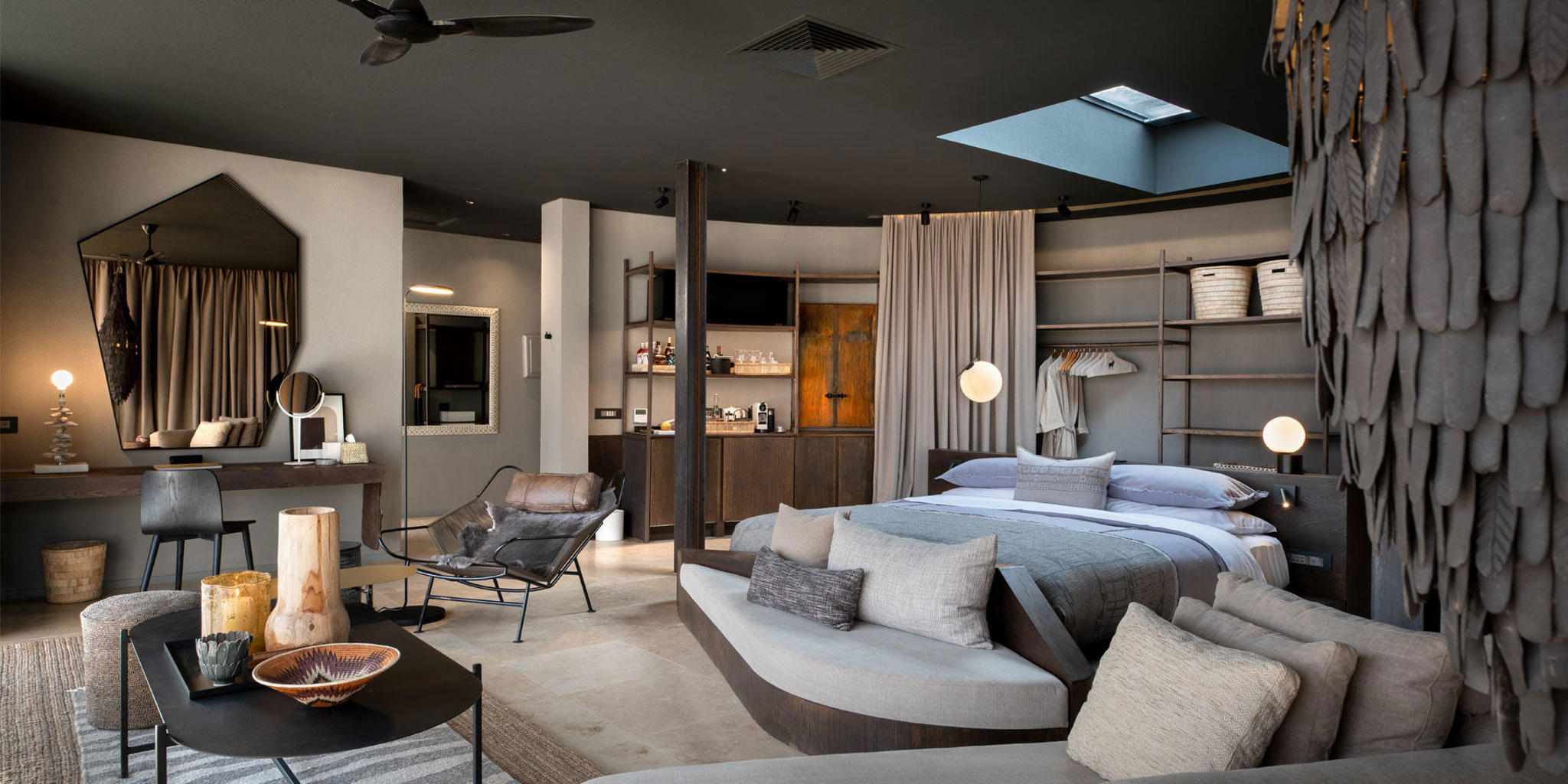 main bedroom, sossusvlei desert lodge, namibia